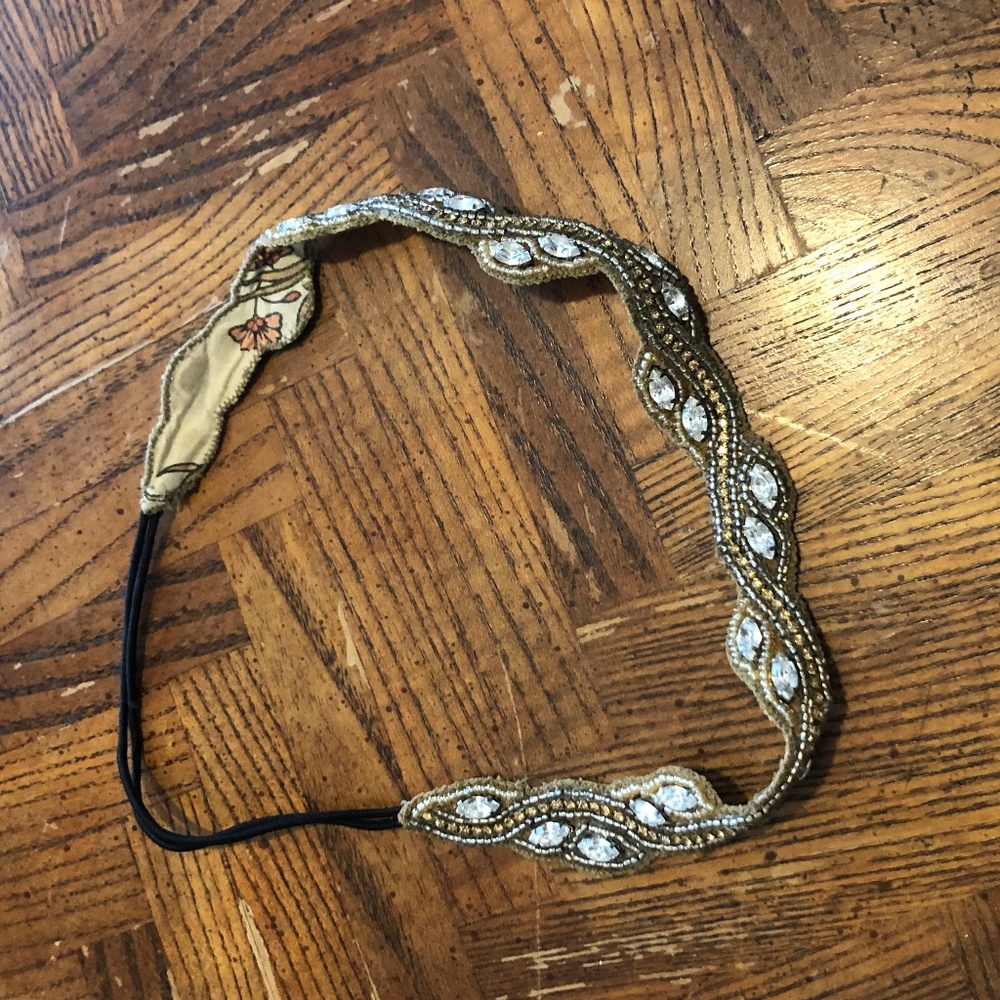 Anthropologie Beaded Headband